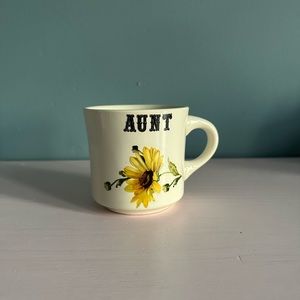 Vintage 80s “aunt” mug